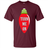 Turn Me On Christmas Tree Light Bulb Decoration