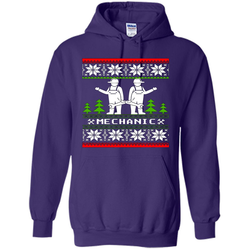 Mechanic Christmas sweater PINGPONG