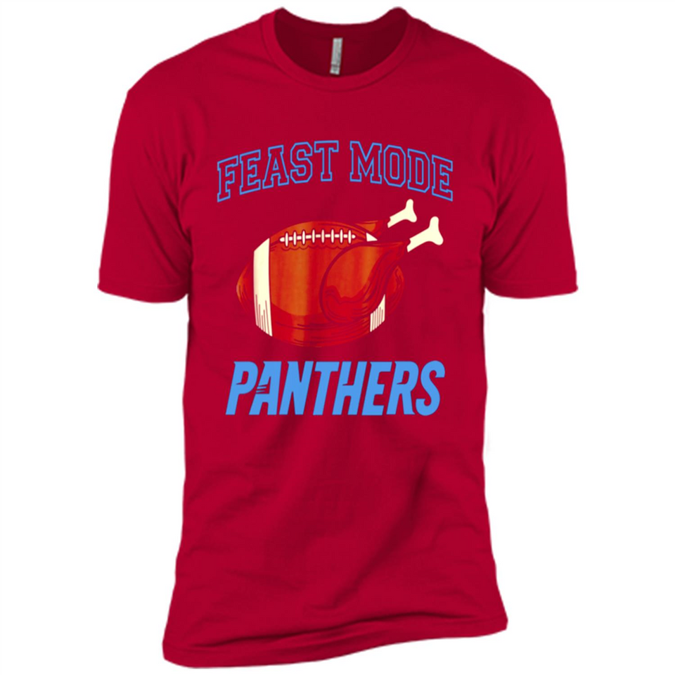 Feast Mode Panthers Shirt - Carolina Turkey Thanksgiving