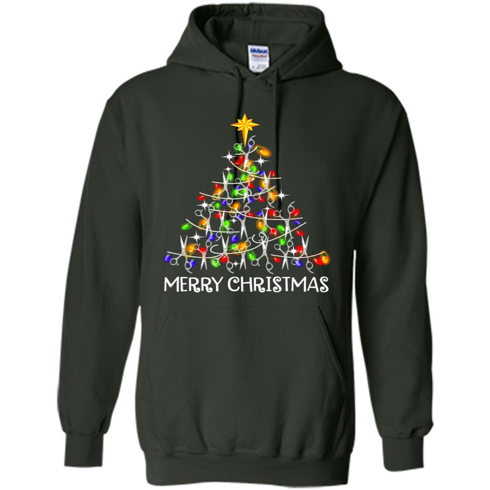 Hairstylist Merry Christmas Hairstylist Scissors Christmas Tree PING PONG
