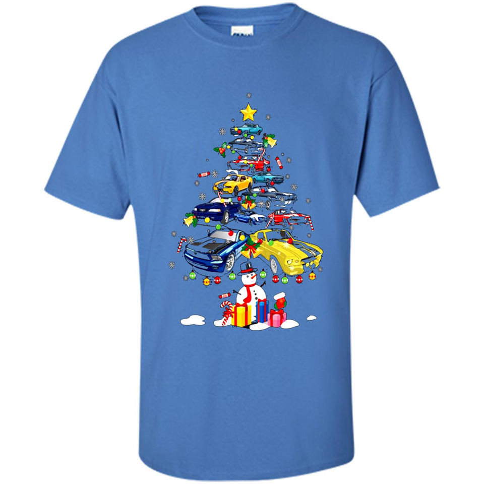 Mustang Tree Christmas Sweatshirt PINGPONG