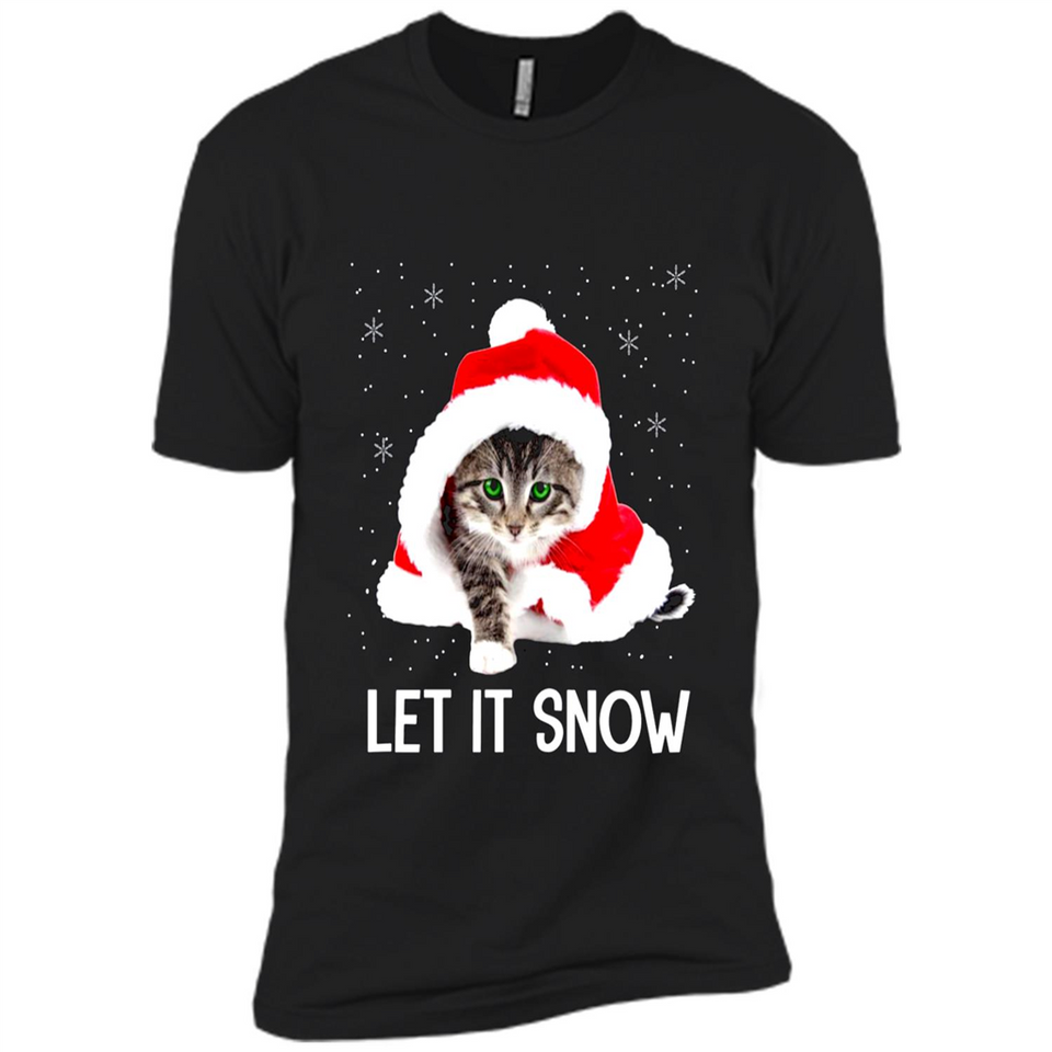 Let It Snow Cat Christmas sweater PINGPONG