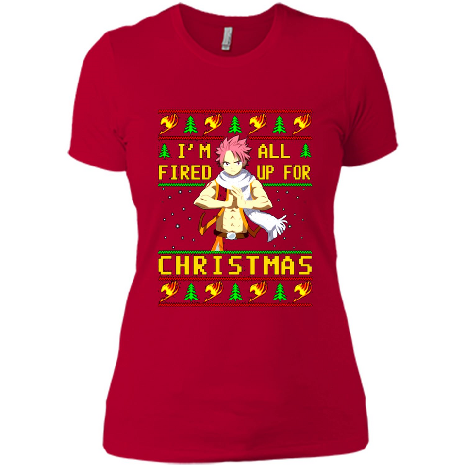 Natsu I’m all fired up for Christmas ugly sweatshirt PINGPONG