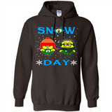 Snow Day Shirt For Boston Celtics Vs Minion Fans pingpong
