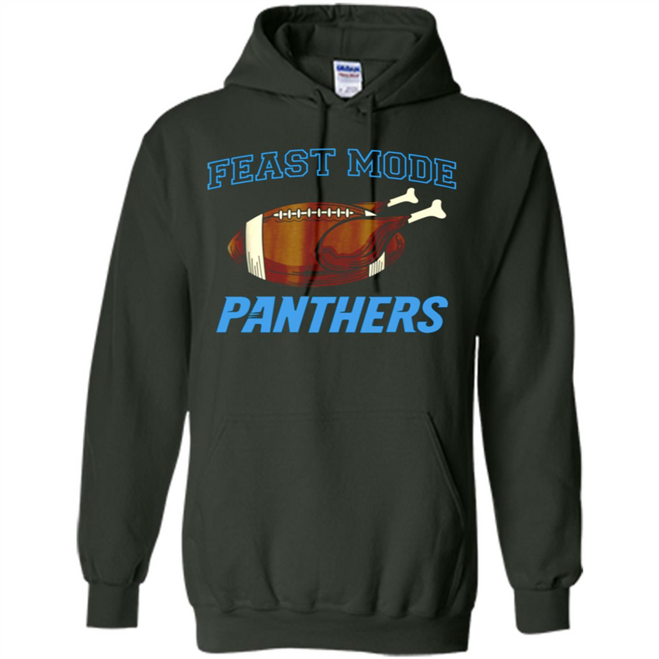 Feast Mode Panthers Shirt - Carolina Turkey Thanksgiving