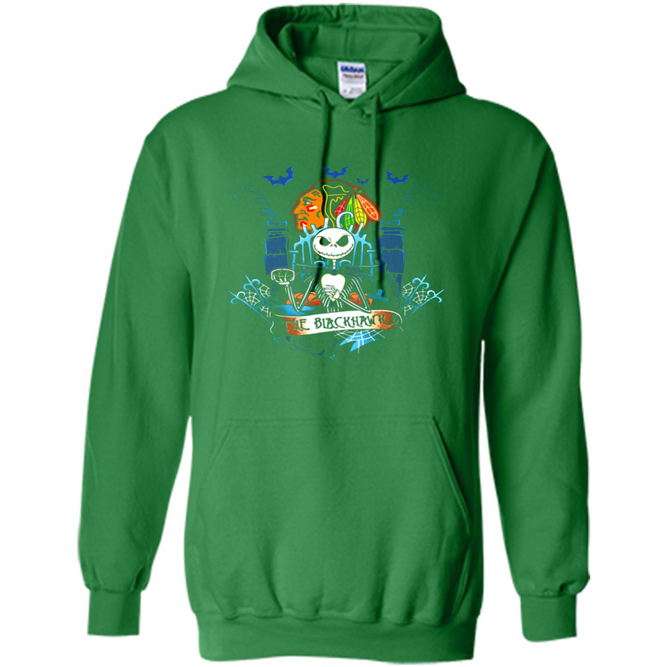 Chicago Blackhawks Halloween The Nightmare Before Christmas - Hoodie