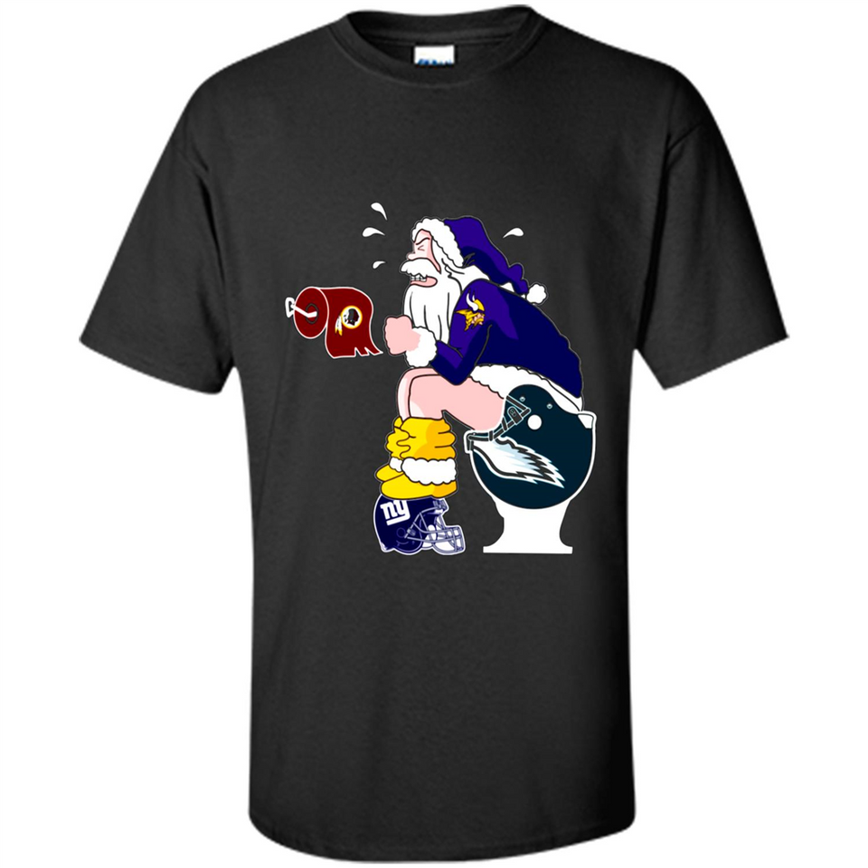 Minnesota Vikings Toilet Santa Claus PINGPONG