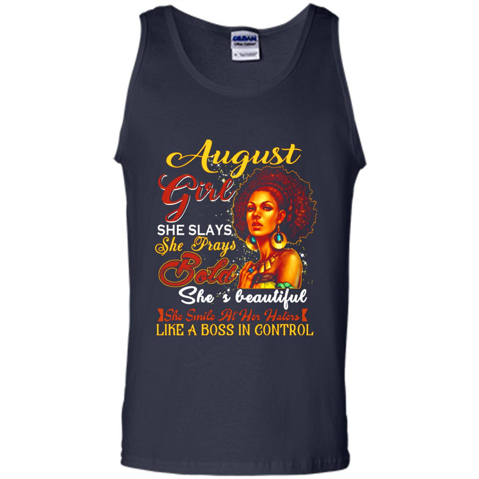 August Girl She Slays She Prays Beautiful Birthday PINGPONG
