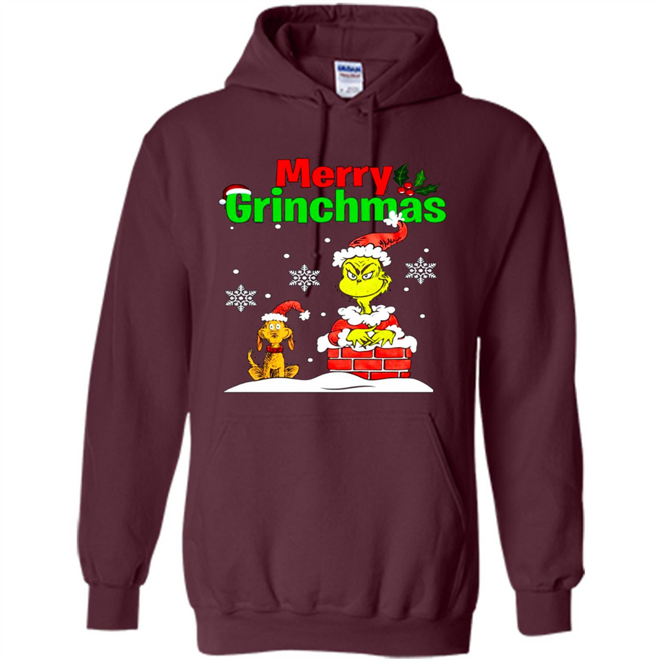 Merry Grinchmas Not Merry Christmas sweater PINGPONG