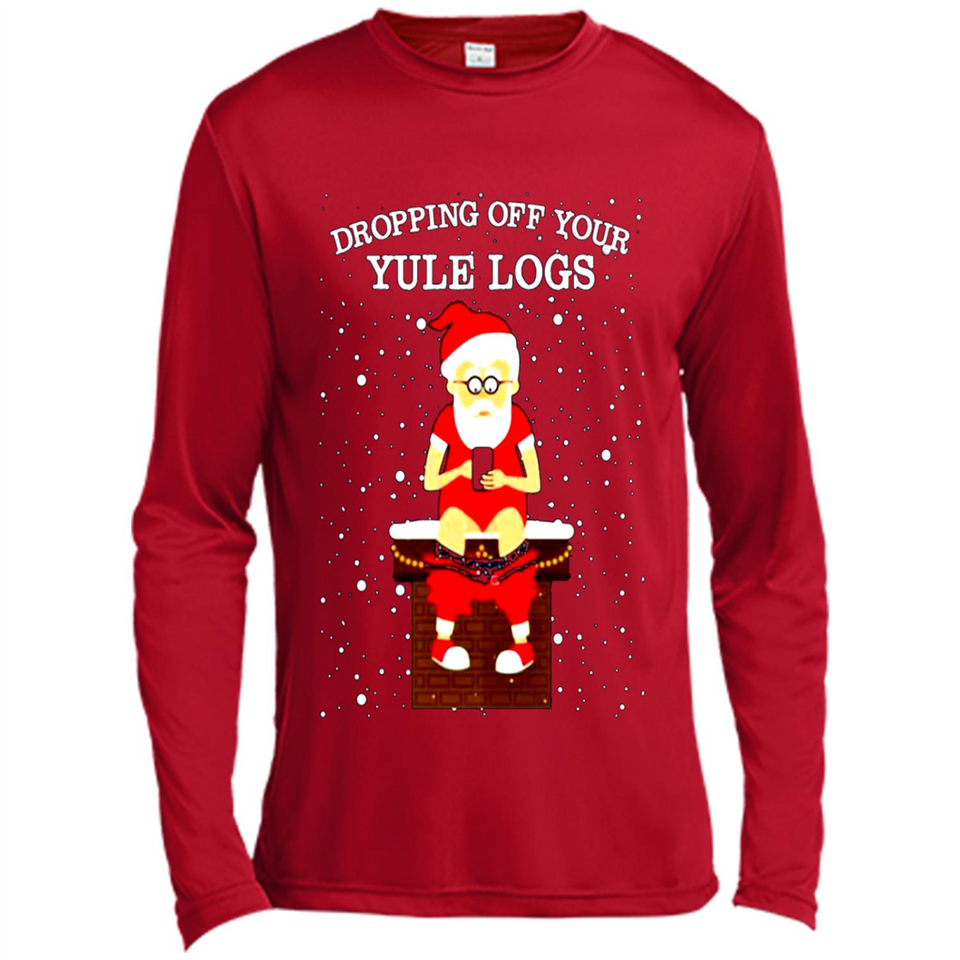 Santa Dropping Off Your Yule Logs