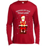 Santa Dropping Off Your Yule Logs