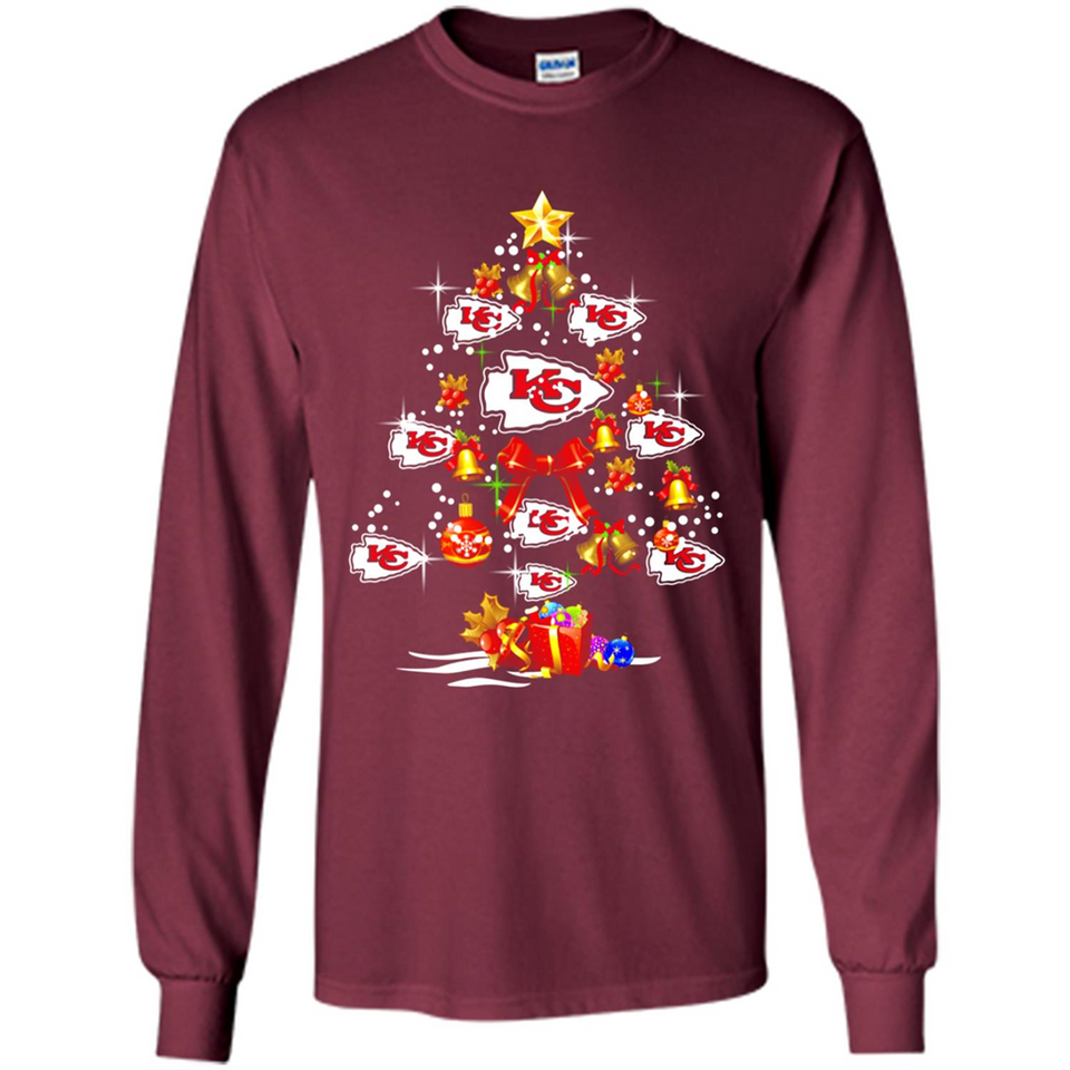 Kansas City Chiefs Christmas Tree PINGPONG