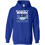 Police Daddy Shark Blue Line Tee