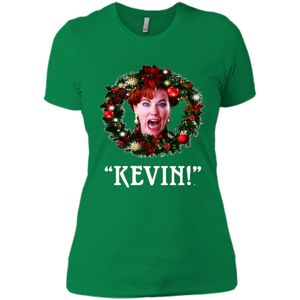 Home Alone Kate Mccallister kevin - Ladies' Boyfriend T-Shirt