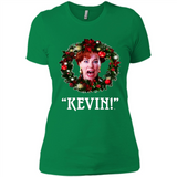 Home Alone Kate Mccallister kevin - Ladies' Boyfriend T-Shirt