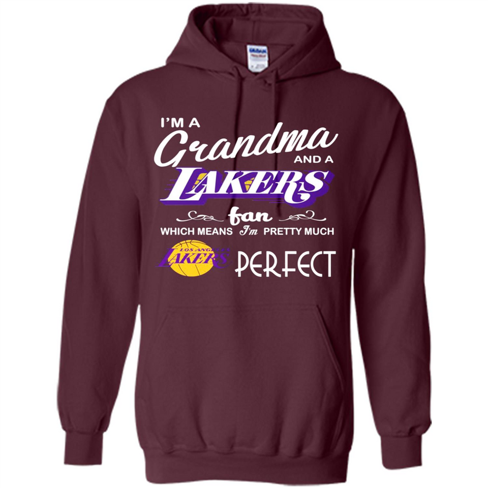 I'M A Grandma And A Los Angeles Lakers Fans