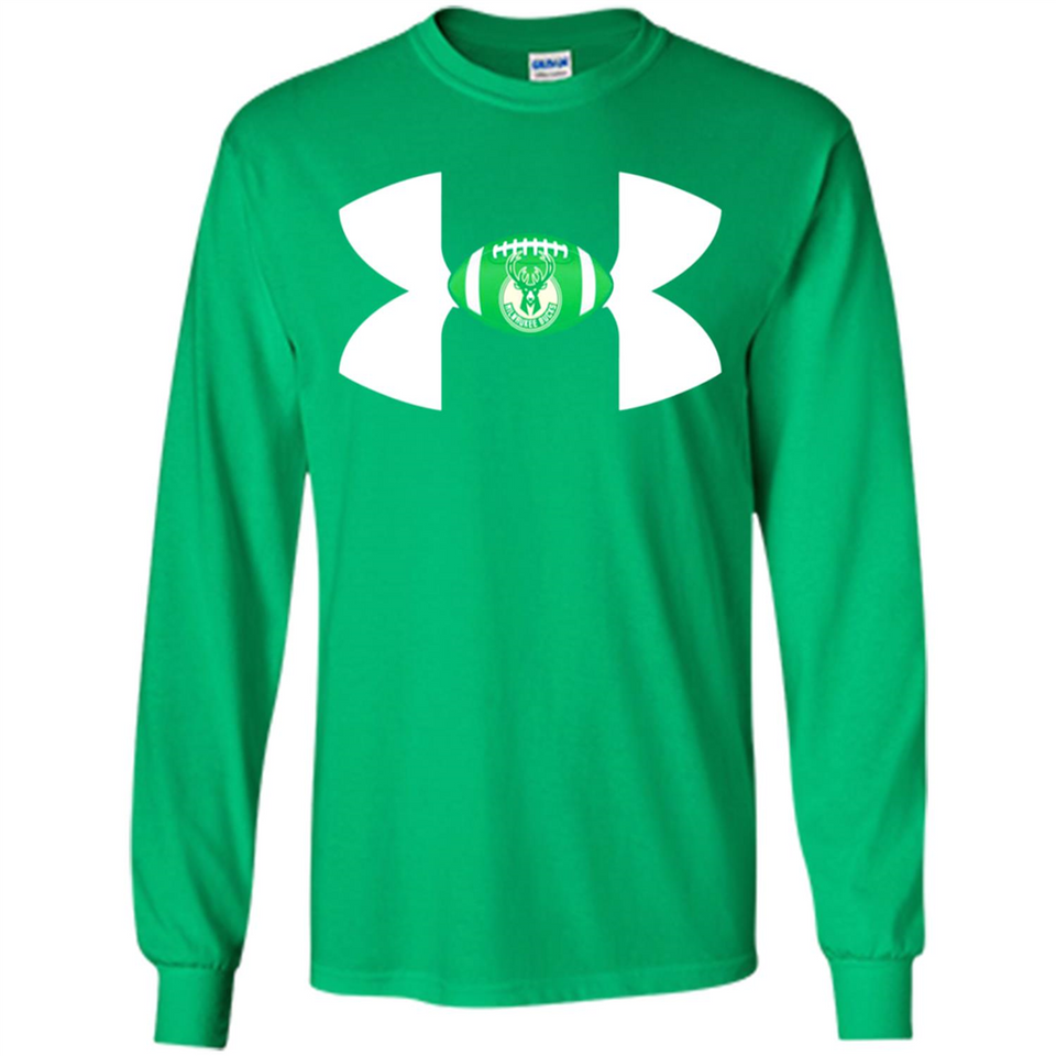 Milwaukee Bucks Under Armour Logo - Long Sleeve T-Shirt