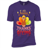 Happy Thanksgiving Turkey Day Colorful Cute