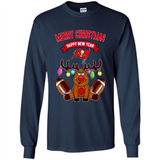 Tampa Bay Buccaneers NFL Reindeer Funny Merry Christmas And Happy New Year