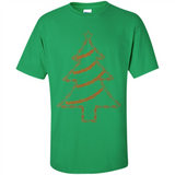 Tuba Text Christmas Tree Musical Instrument Holiday Shirt