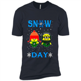 Snow Day Shirt For Dallas Stars Vs Minion Fans pingpong