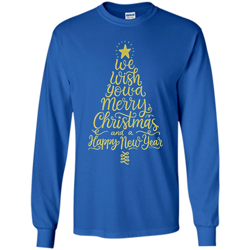 Christmas Tree T-Shirt Funny Mery Christmas Gift Idea - Long Sleeve T-Shirt