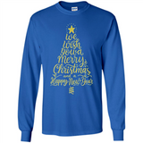 Christmas Tree T-Shirt Funny Mery Christmas Gift Idea - Long Sleeve T-Shirt