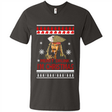 Jack sparrow Merry Drunk I'm Christmas - Men's V-Neck