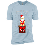 Santa Dropping Off Your Yule Logs