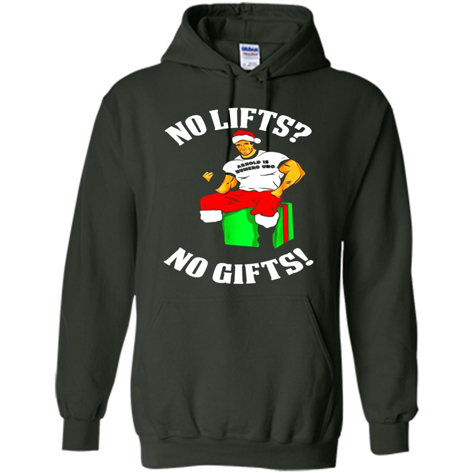 Arnold Is Numero Uno No Lifts No Gifts Christmas PINGPONG
