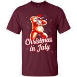 Christmas In July - Funny Dancing Santa - Shirt