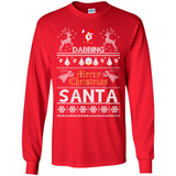 Dabbing Santa Ugly Christmas - Long Sleeve T-Shirt