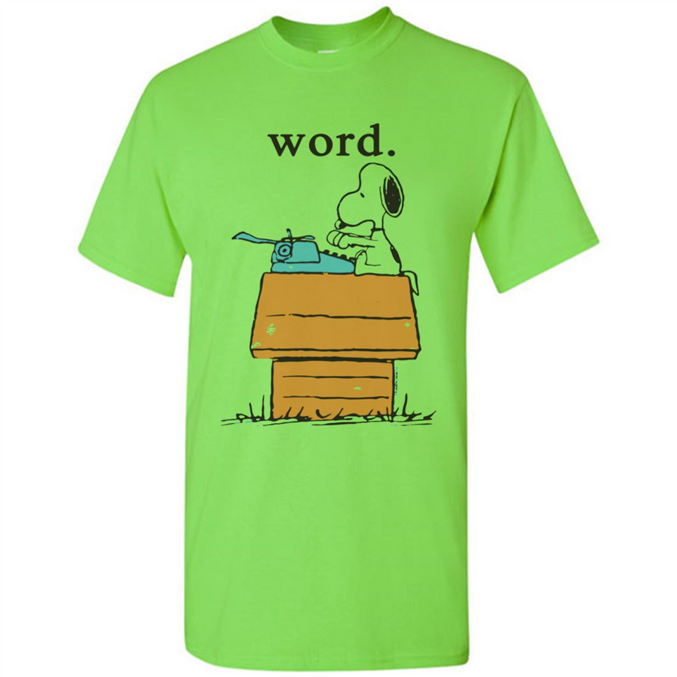 Snoopy Word - Shirt