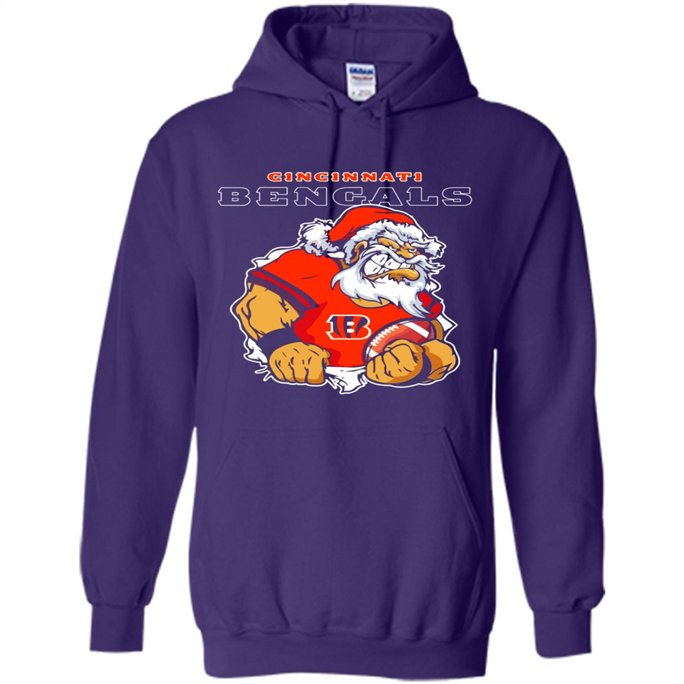 Grumpy Santa Claus Cincinnati Bengals Football Team PINGPONG