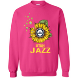 Utah Jazz Basketball Sunflower