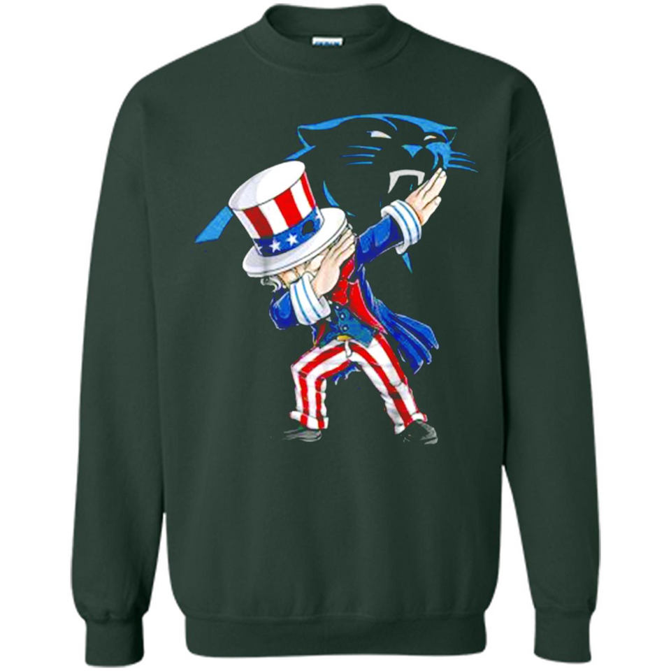NFL CAROLINA PANTHERS UNCLE SAM DABBING INDEPENDENCE DAY