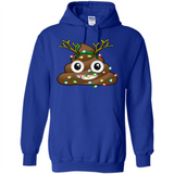 Reindeer Poop Emoji Cute Merry Christmas T-Shirt - Hoodie