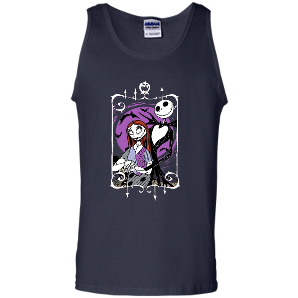 Disney Nightmare Before Christmas Jack And Sally T-Shirt - Tank Top