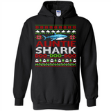 Auntie shark Doo Doo Doo Christmas - Hoodie