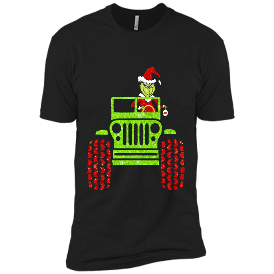 Grinch Jeep Christmas