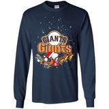 Snoopy Christmas San Francisco Giants - Long Sleeve T-Shirt