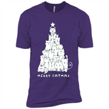 Merry Catmas - Merry Christmas Cat Lover Mug PINGPONG - Premium Short Sleeve T-Shirt