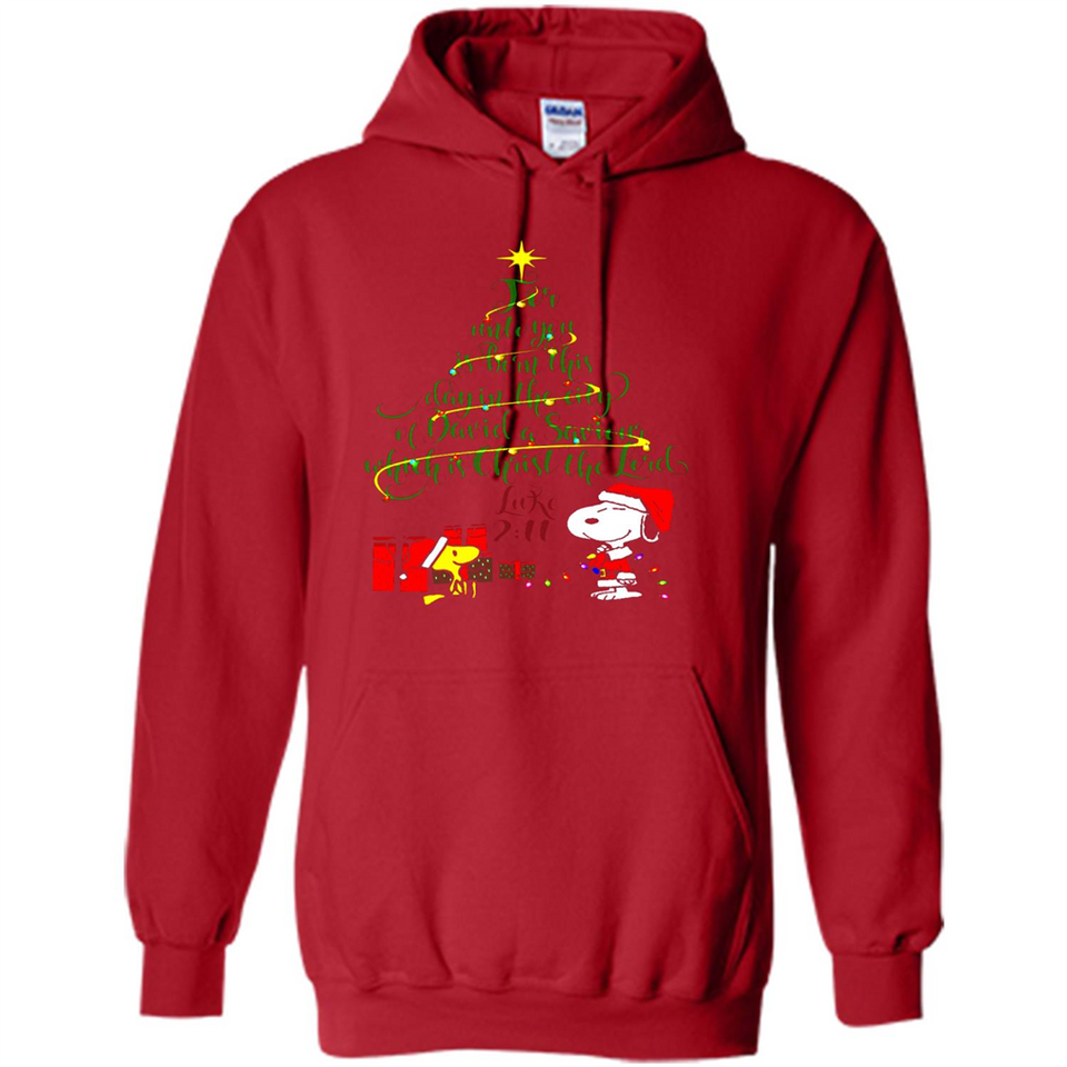 Snoopy Christmas Tree T-Shirt - Hoodie