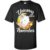 Unicorns Are Born In November Magical Rainbow