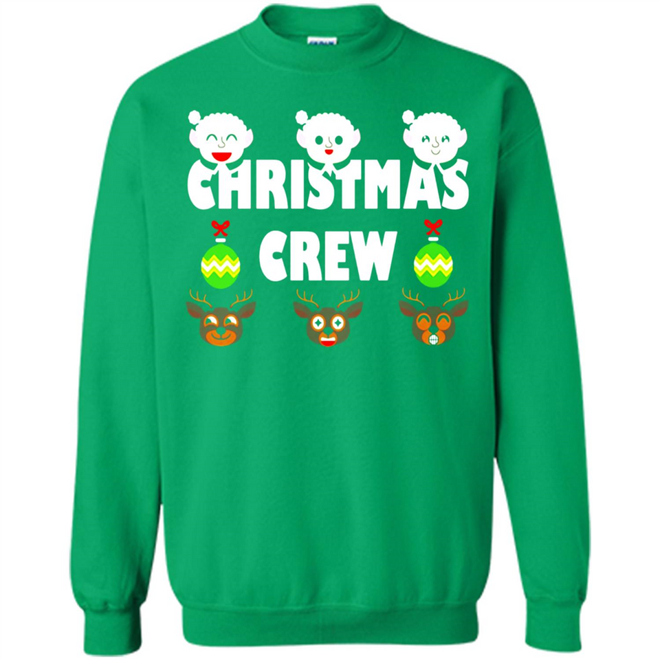 Christmas Crew Gifts Santa Elves Reindeer - Sweatshirt