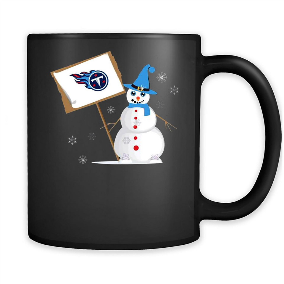 Tennessee Titans Snowman Funny