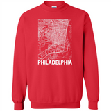 Philadelphia Pennsylvania City Map Souvenir