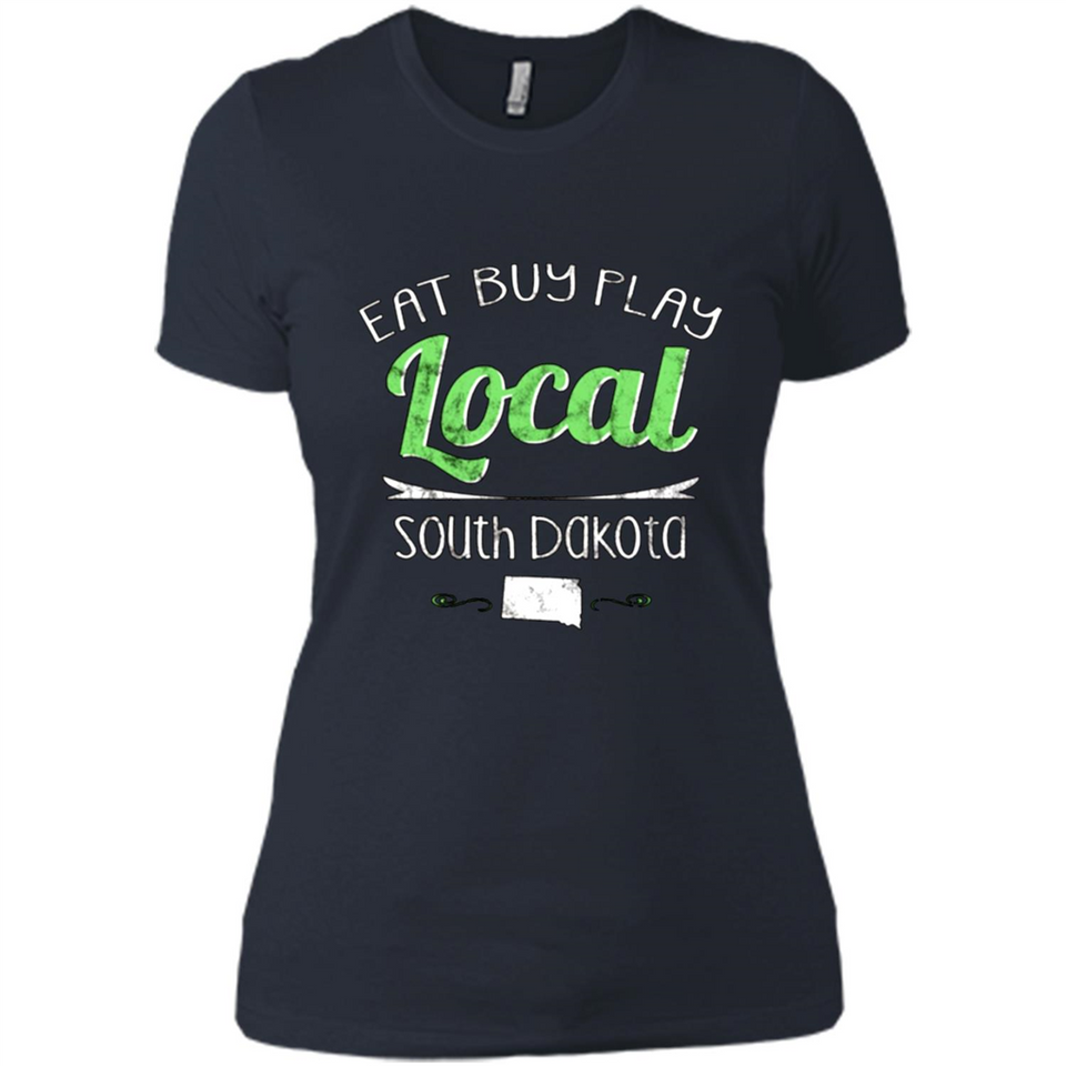 Eat Buy Play Local South Dakota Distressed PING PONG