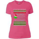 Mr Grinch my day I’m booked Christmas sweater PINGPONG