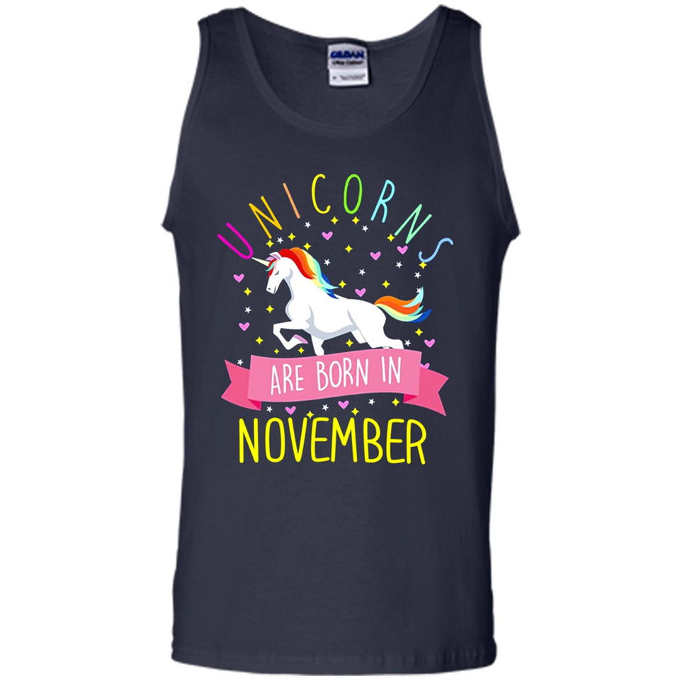 Unicorns Are Born In November T Shirt Hoodie Sweater